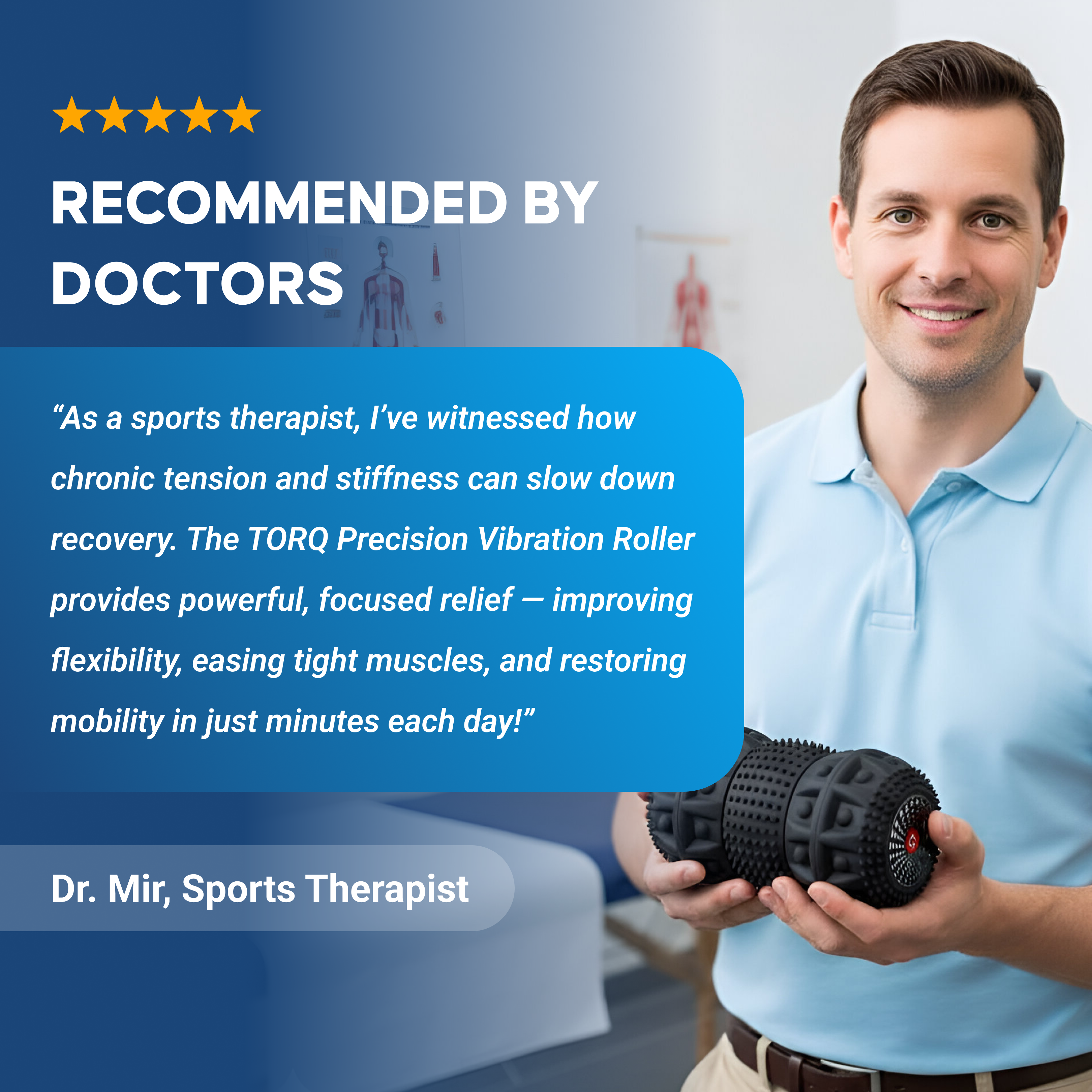 TORQ-Precision Vibration Therapy Roller