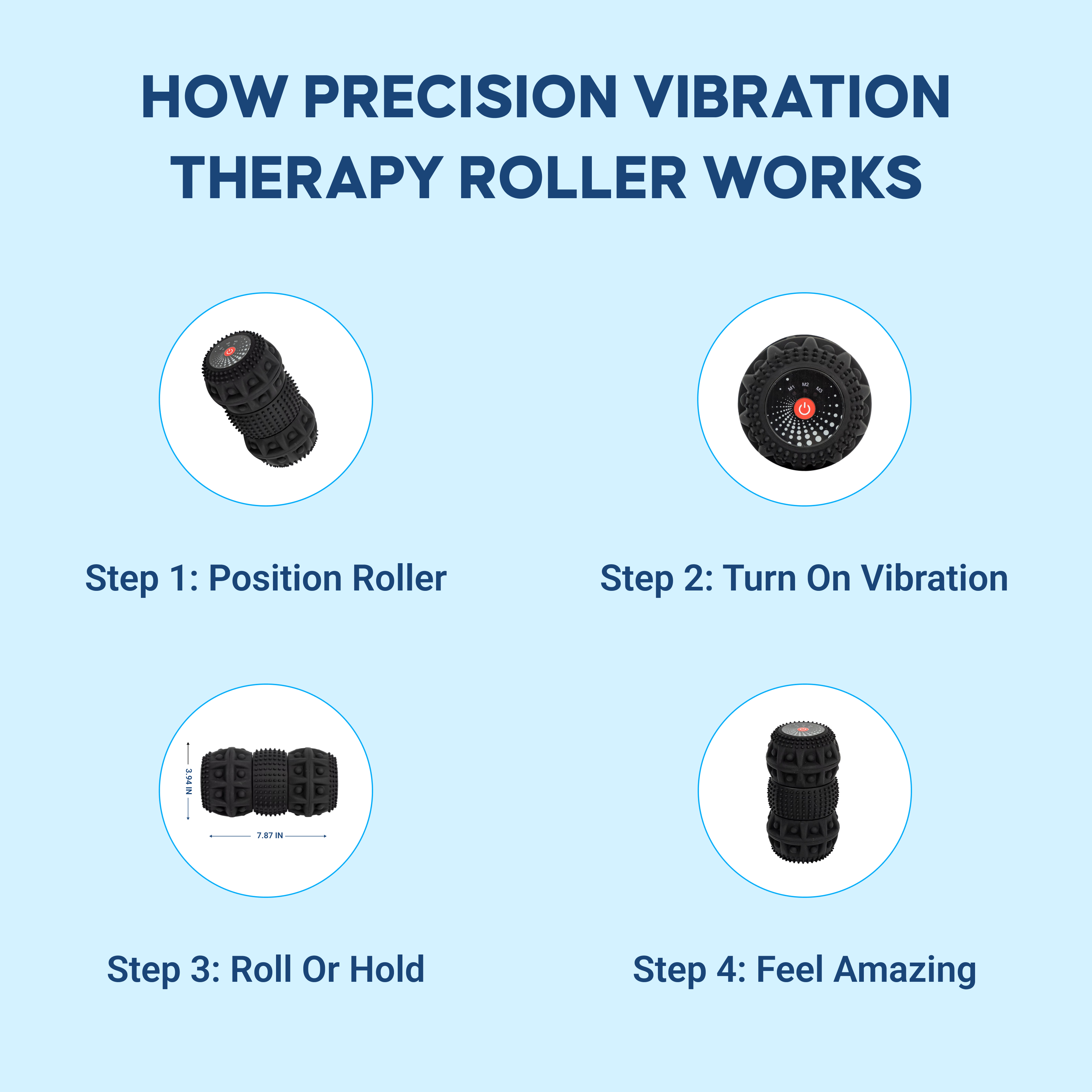 TORQ-Precision Vibration Therapy Roller