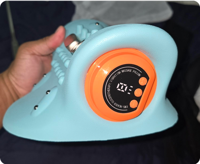 Portable neck massager product